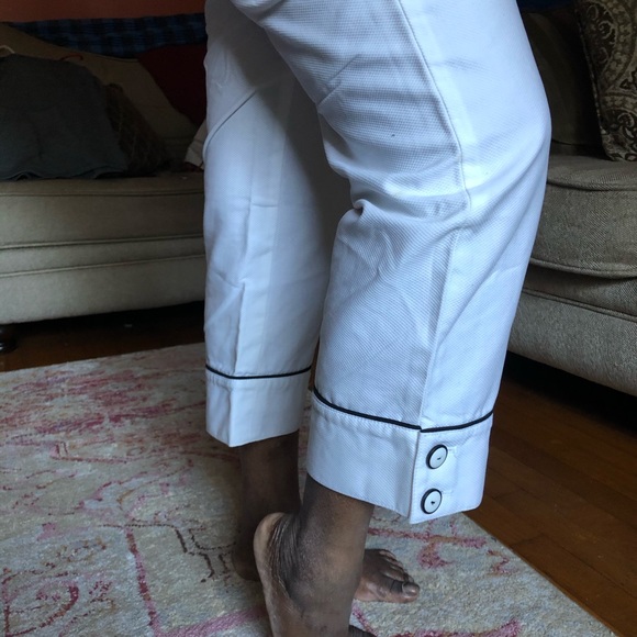 Sailor Style Straight Leg Pants - Picture 5 of 9